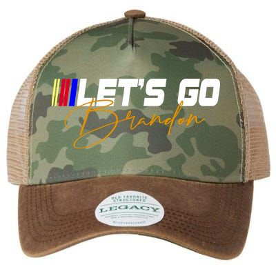 Let's Go Brandon Signature Legacy Tie Dye Trucker Hat