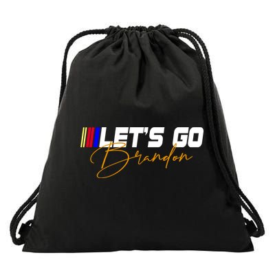 Let's Go Brandon Signature Drawstring Bag
