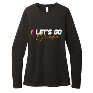 Let's Go Brandon Signature Womens CVC Long Sleeve Shirt