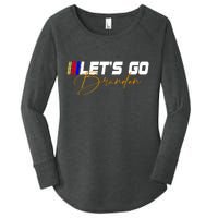 Let's Go Brandon Signature Women's Perfect Tri Tunic Long Sleeve Shirt