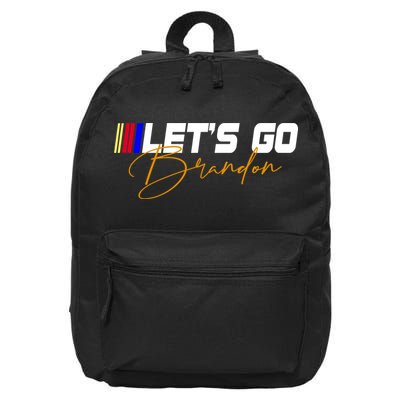Let's Go Brandon Signature 16 in Basic Backpack