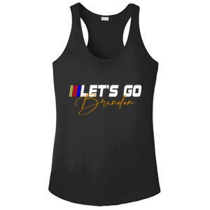 Let's Go Brandon Signature Ladies PosiCharge Competitor Racerback Tank