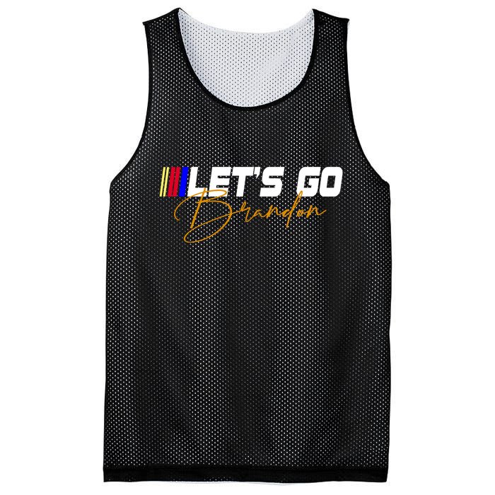 Let's Go Brandon Signature Mesh Reversible Basketball Jersey Tank