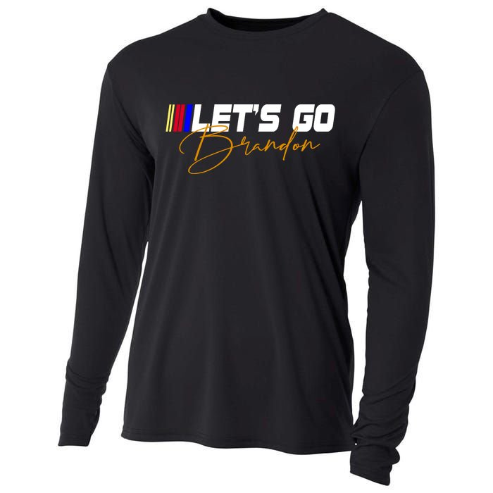 Let's Go Brandon Signature Cooling Performance Long Sleeve Crew