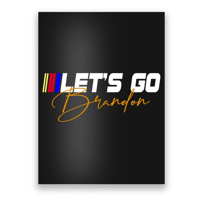 Let's Go Brandon Signature Poster