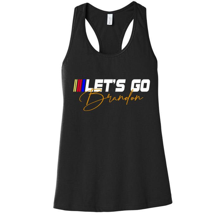 Let's Go Brandon Signature Women's Racerback Tank