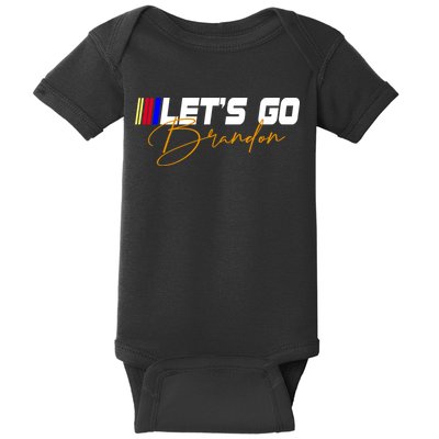 Let's Go Brandon Signature Baby Bodysuit