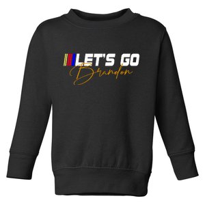 Let's Go Brandon Signature Toddler Sweatshirt