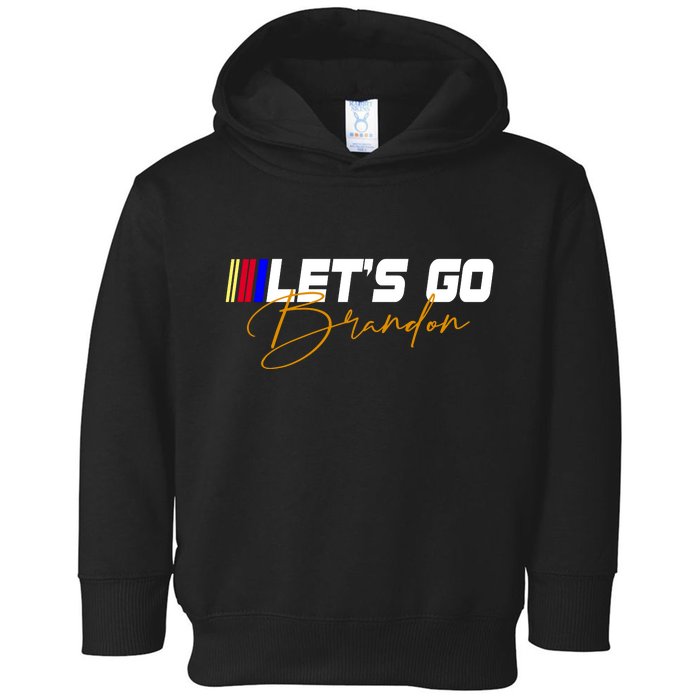 Let's Go Brandon Signature Toddler Hoodie