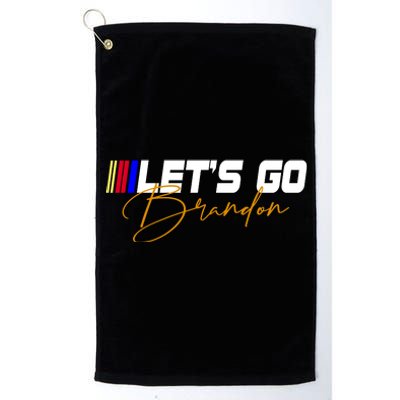 Let's Go Brandon Signature Platinum Collection Golf Towel