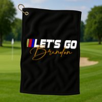 Let's Go Brandon Signature Golf Towel
