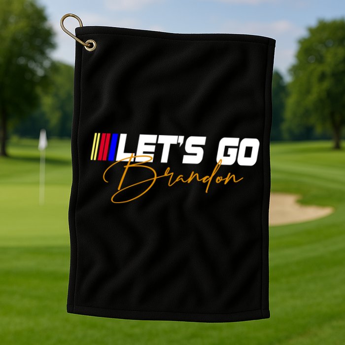 Let's Go Brandon Signature Golf Towel