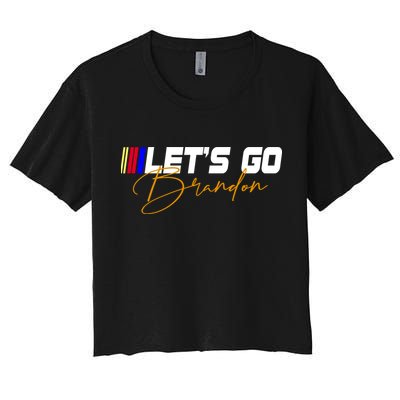 Let's Go Brandon Signature Crop Top