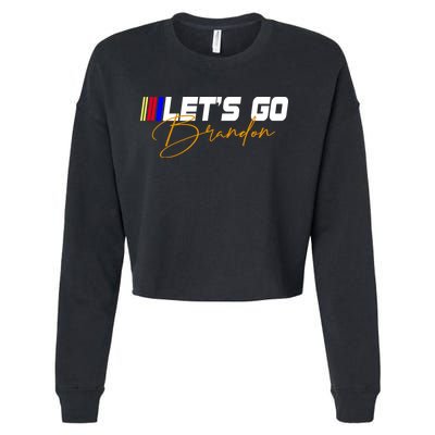 Let's Go Brandon Signature Cropped Pullover Crew