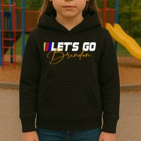 Let's Go Brandon Signature Kids Hoodie