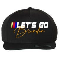 Let's Go Brandon Signature Wool Snapback Cap