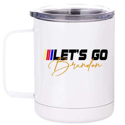 Let's Go Brandon Signature 12 oz Stainless Steel Tumbler Cup