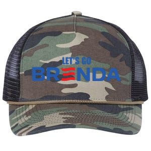 Lets Go Brenda Kamala 2024 Retro Rope Trucker Hat Cap