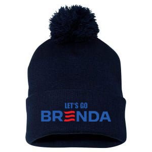 Lets Go Brenda Kamala 2024 Pom Pom 12in Knit Beanie