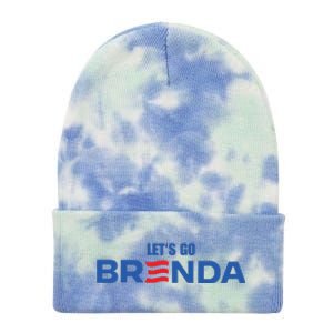 Lets Go Brenda Kamala 2024 Tie Dye 12in Knit Beanie