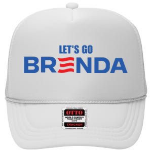 Lets Go Brenda Kamala 2024 High Crown Mesh Back Trucker Hat