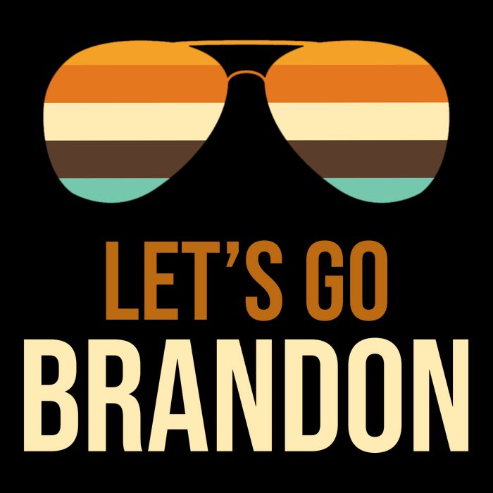 Let's Go Brandon F Joe Biden Cool Shades Retro 16 in Basic Backpack