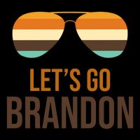 Let's Go Brandon F Joe Biden Cool Shades Retro 16oz Travel Tumbler