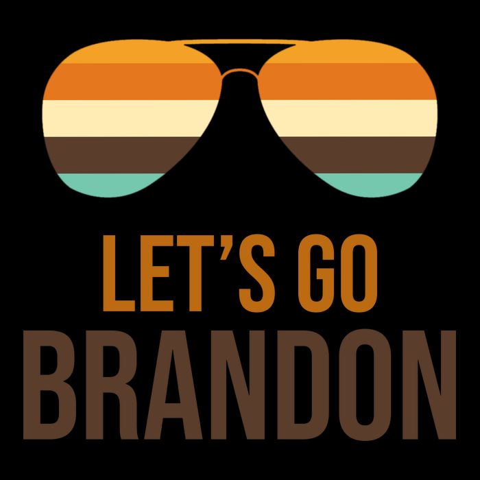 Let's Go Brandon F Joe Biden Cool Shades Retro 16oz Travel Tumbler