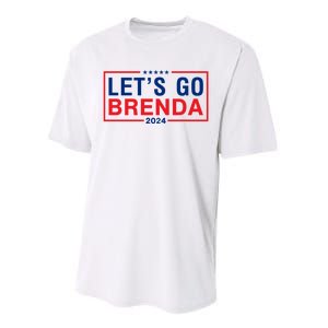 LetS Go Brenda Kamala 2024 Performance Sprint T-Shirt