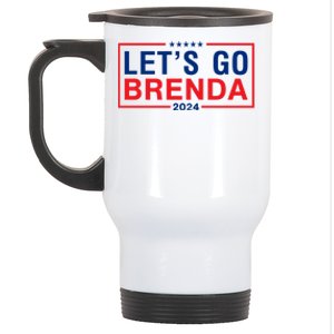 LetS Go Brenda Kamala 2024 Stainless Steel Travel Mug