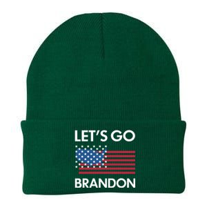 LETS GO BRANDON Knit Cap Winter Beanie