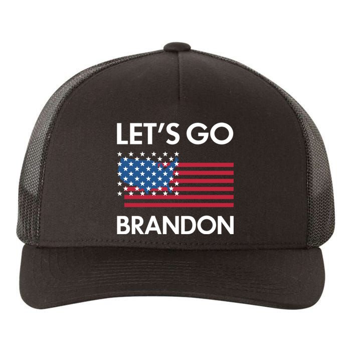 LETS GO BRANDON Yupoong Adult 5-Panel Trucker Hat