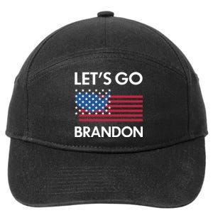 LETS GO BRANDON 7-Panel Snapback Hat