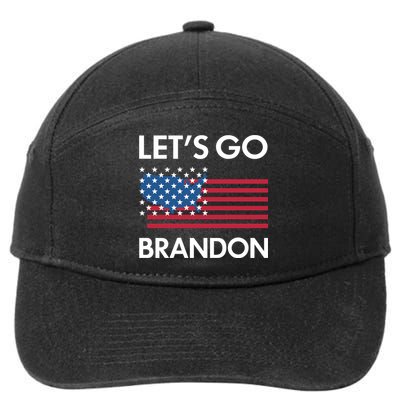 LETS GO BRANDON 7-Panel Snapback Hat