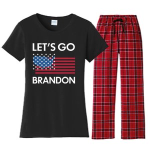 LETS GO BRANDON Women's Flannel Pajama Set