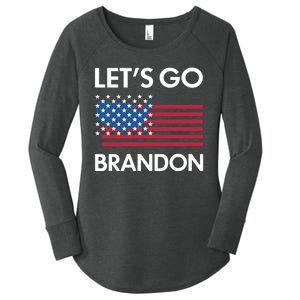 LETS GO BRANDON Women's Perfect Tri Tunic Long Sleeve Shirt