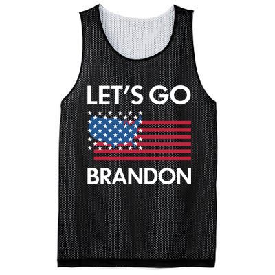 LETS GO BRANDON Mesh Reversible Basketball Jersey Tank
