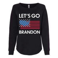 LETS GO BRANDON Womens California Wash Sweatshirt