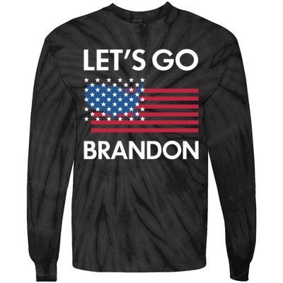 LETS GO BRANDON Tie-Dye Long Sleeve Shirt