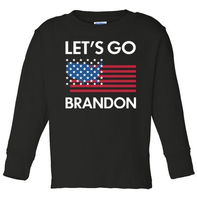 LETS GO BRANDON Toddler Long Sleeve Shirt