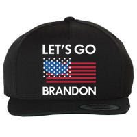 LETS GO BRANDON Wool Snapback Cap