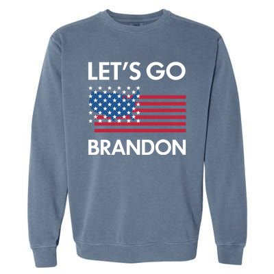 LETS GO BRANDON Garment-Dyed Sweatshirt