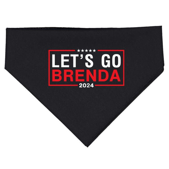 LetS Go Brenda Kamala 2024 USA-Made Doggie Bandana