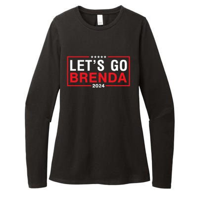 LetS Go Brenda Kamala 2024 Womens CVC Long Sleeve Shirt