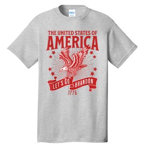 Let’s Go Brandon USA America Trump 2024 DeSantis 2024 Tall T-Shirt