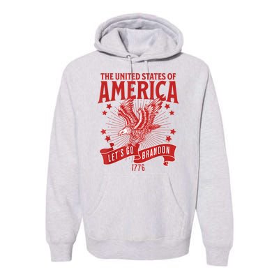 Let’s Go Brandon USA America Trump 2024 DeSantis 2024 Premium Hoodie