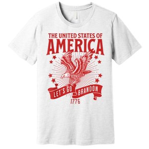 Let’s Go Brandon USA America Trump 2024 DeSantis 2024 Premium T-Shirt