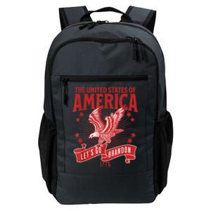 Let’s Go Brandon USA America Trump 2024 DeSantis 2024 Daily Commute Backpack