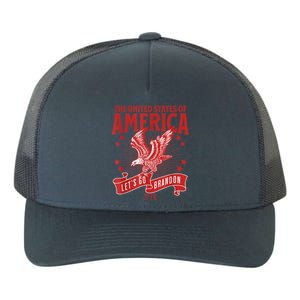 Let’s Go Brandon USA America Trump 2024 DeSantis 2024 Yupoong Adult 5-Panel Trucker Hat