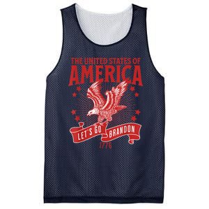 Let’s Go Brandon USA America Trump 2024 DeSantis 2024 Mesh Reversible Basketball Jersey Tank